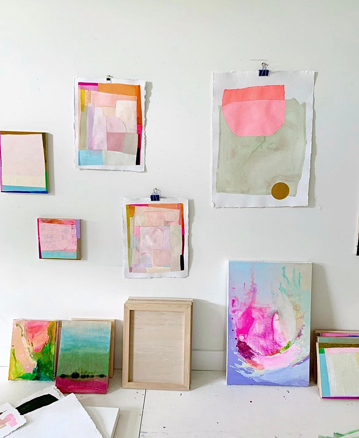 Colorblock #113 - 22”x30”