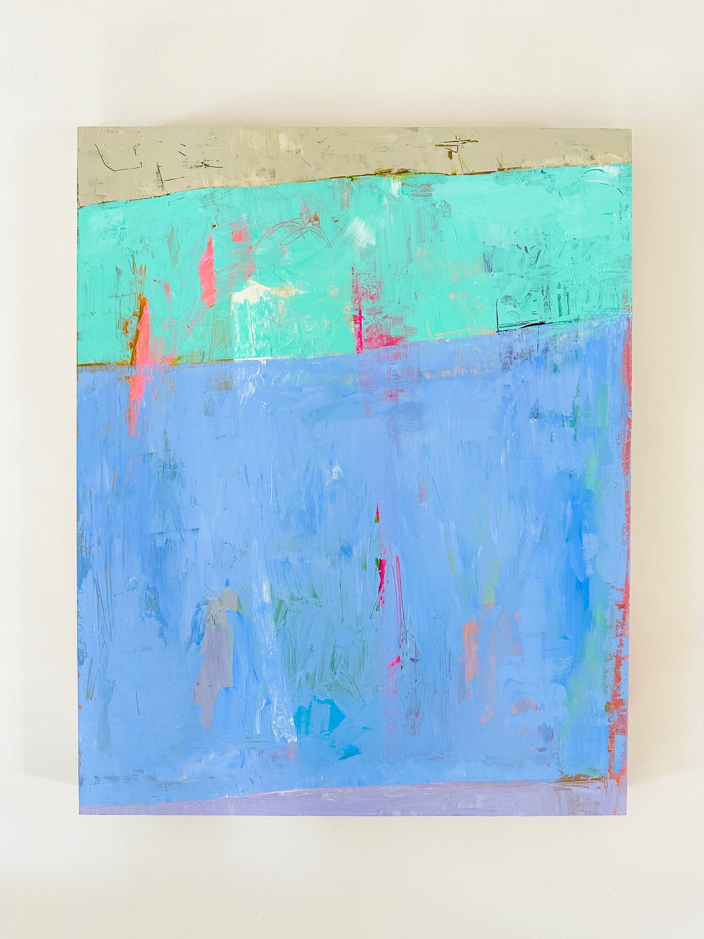 Colorblock #122 - 16”x20” Unframed