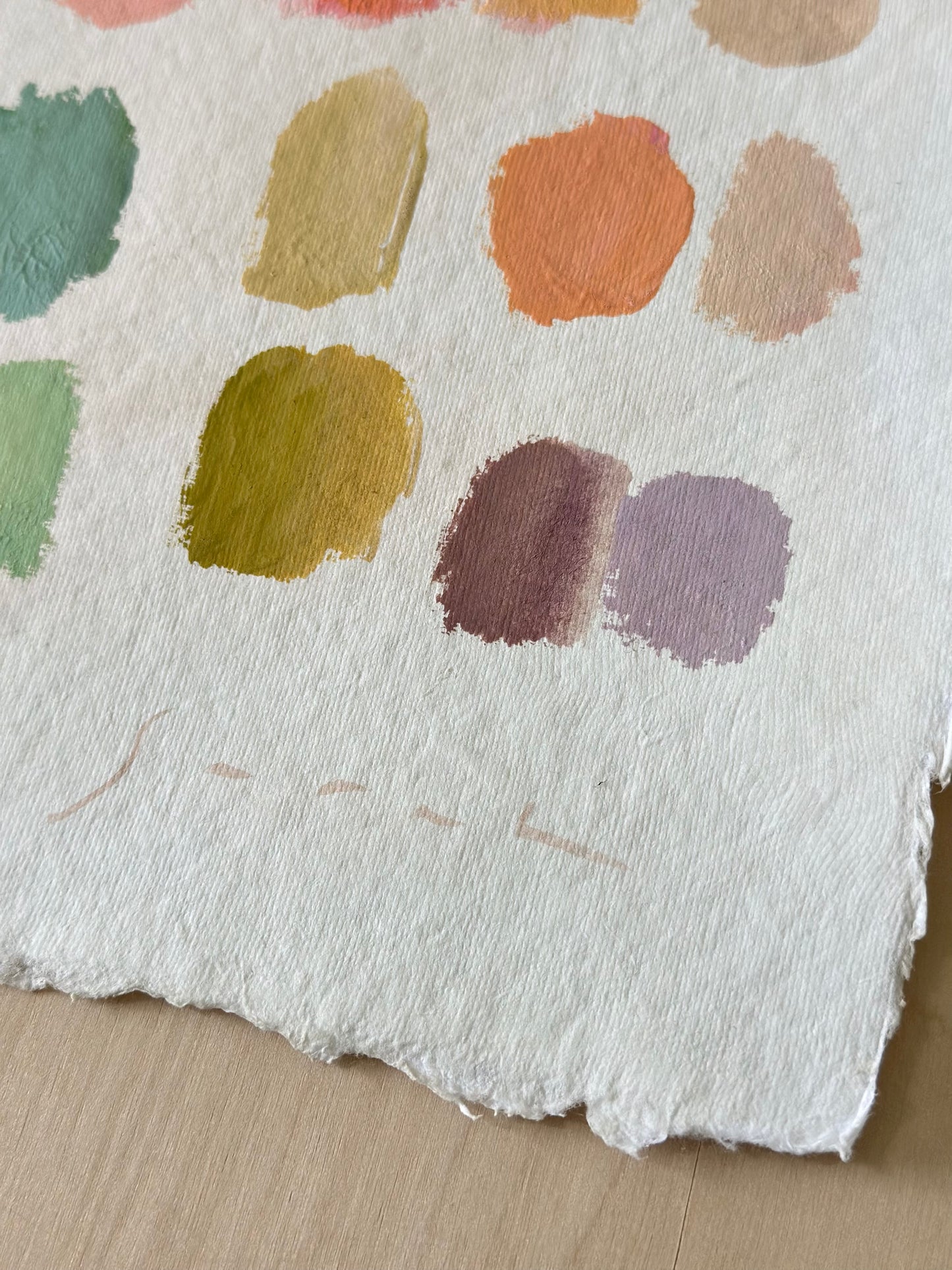 Paper Palette #5 - 9”x11”