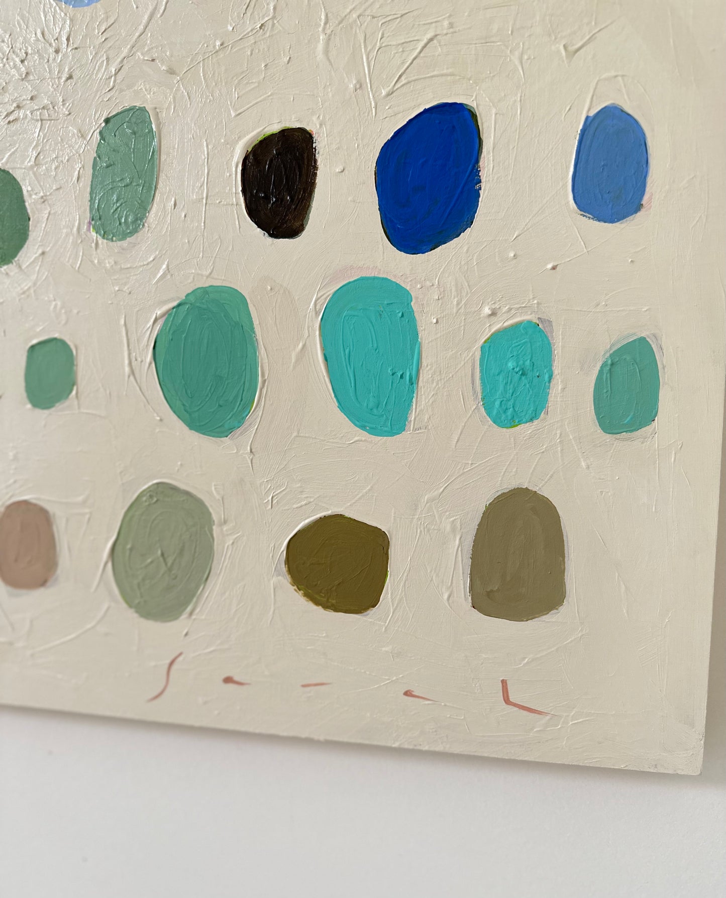 Palette #15 - 24" x 24” Unframed