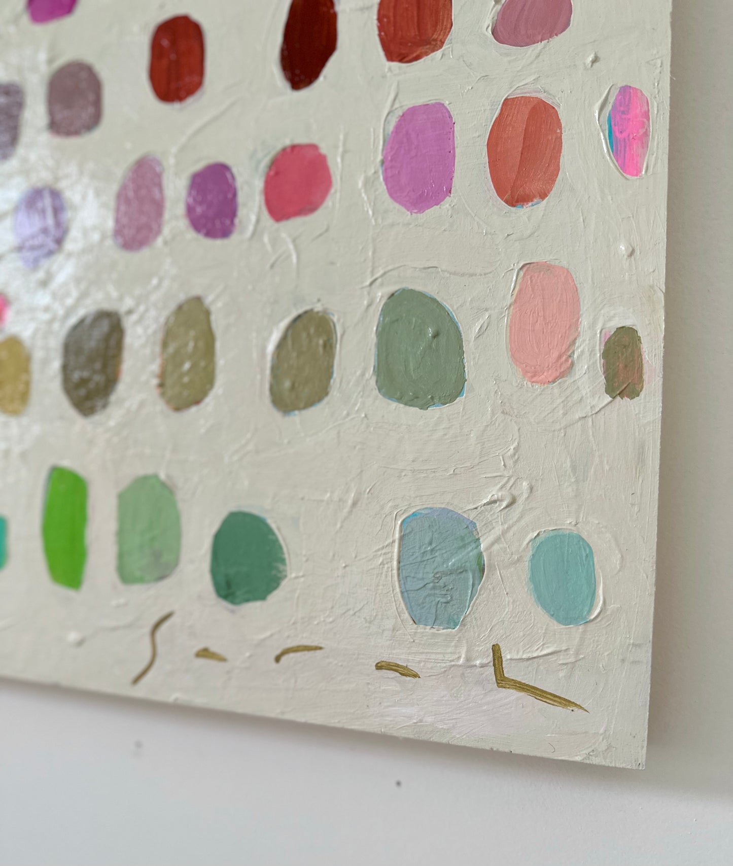 Palette #12 - 14" x 14” Unframed