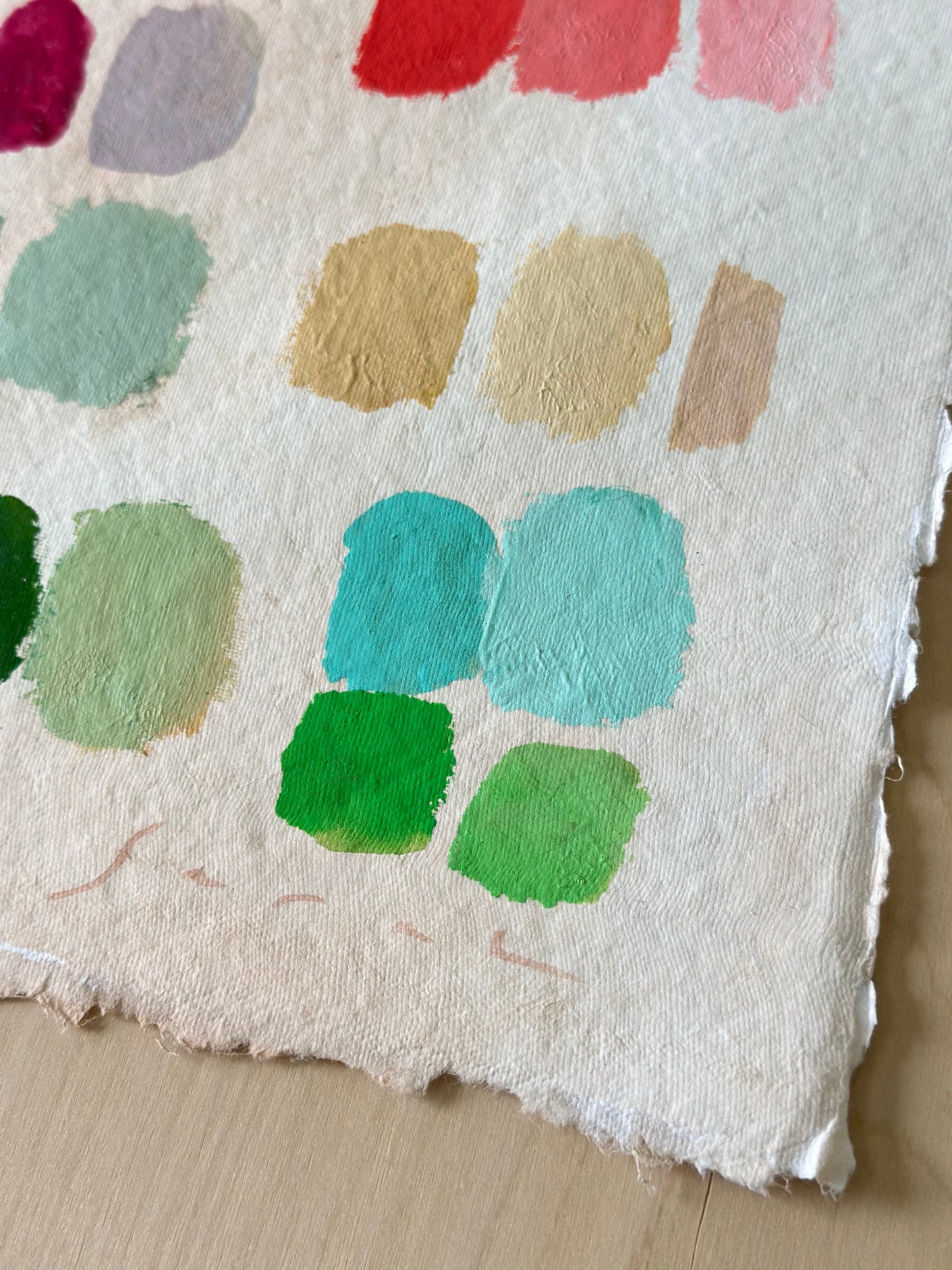 Paper Palette #1 - 9”x11”