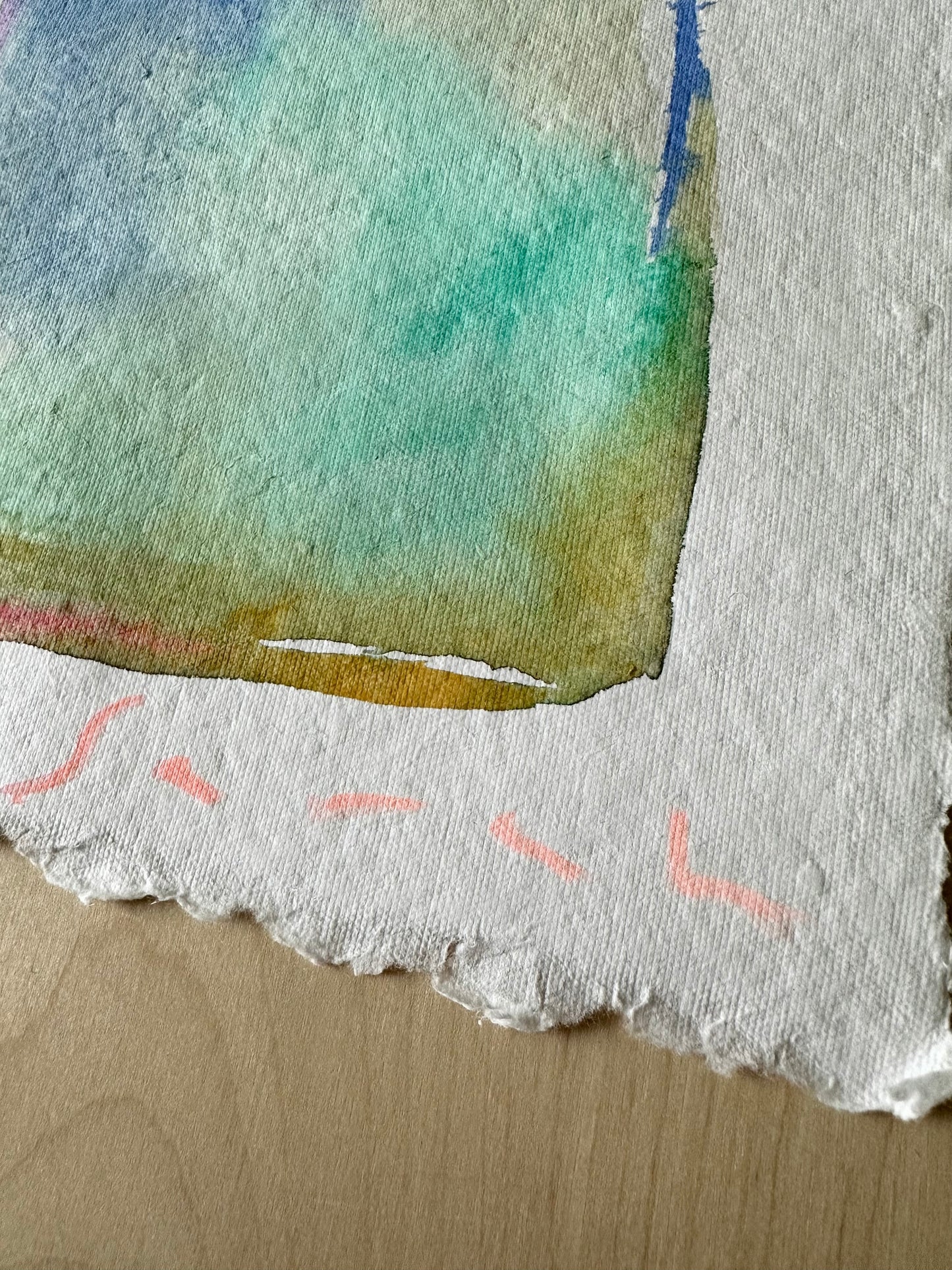 Color Wash #44 - 9”x11”