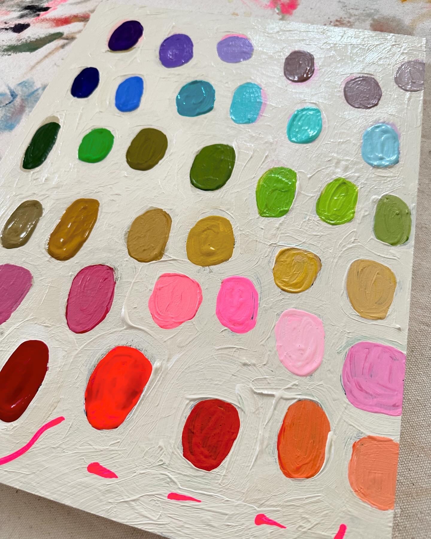 Palette #49 - 12" x 16" Unframed