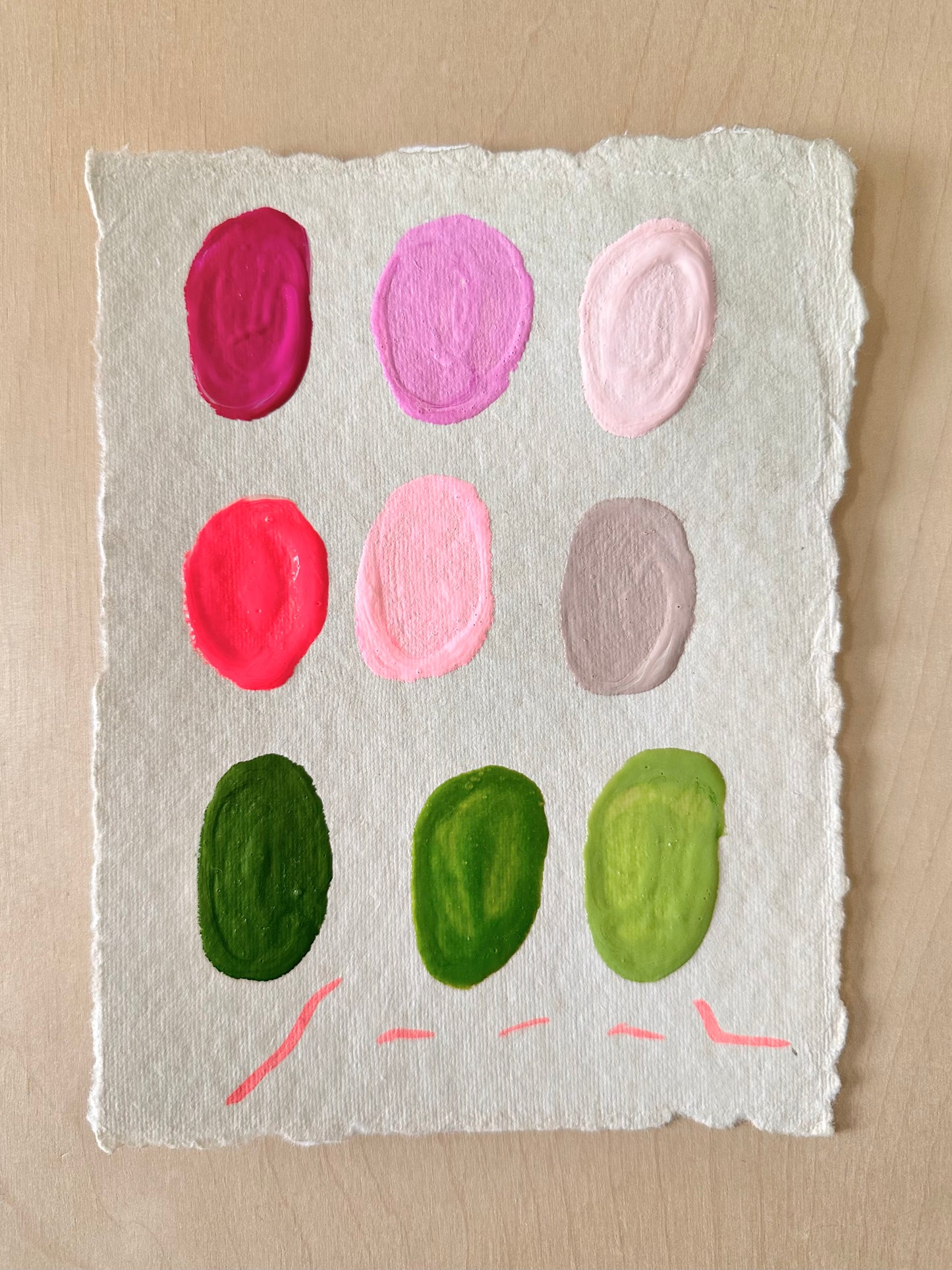 Mini Palette #11 - 5”x7”