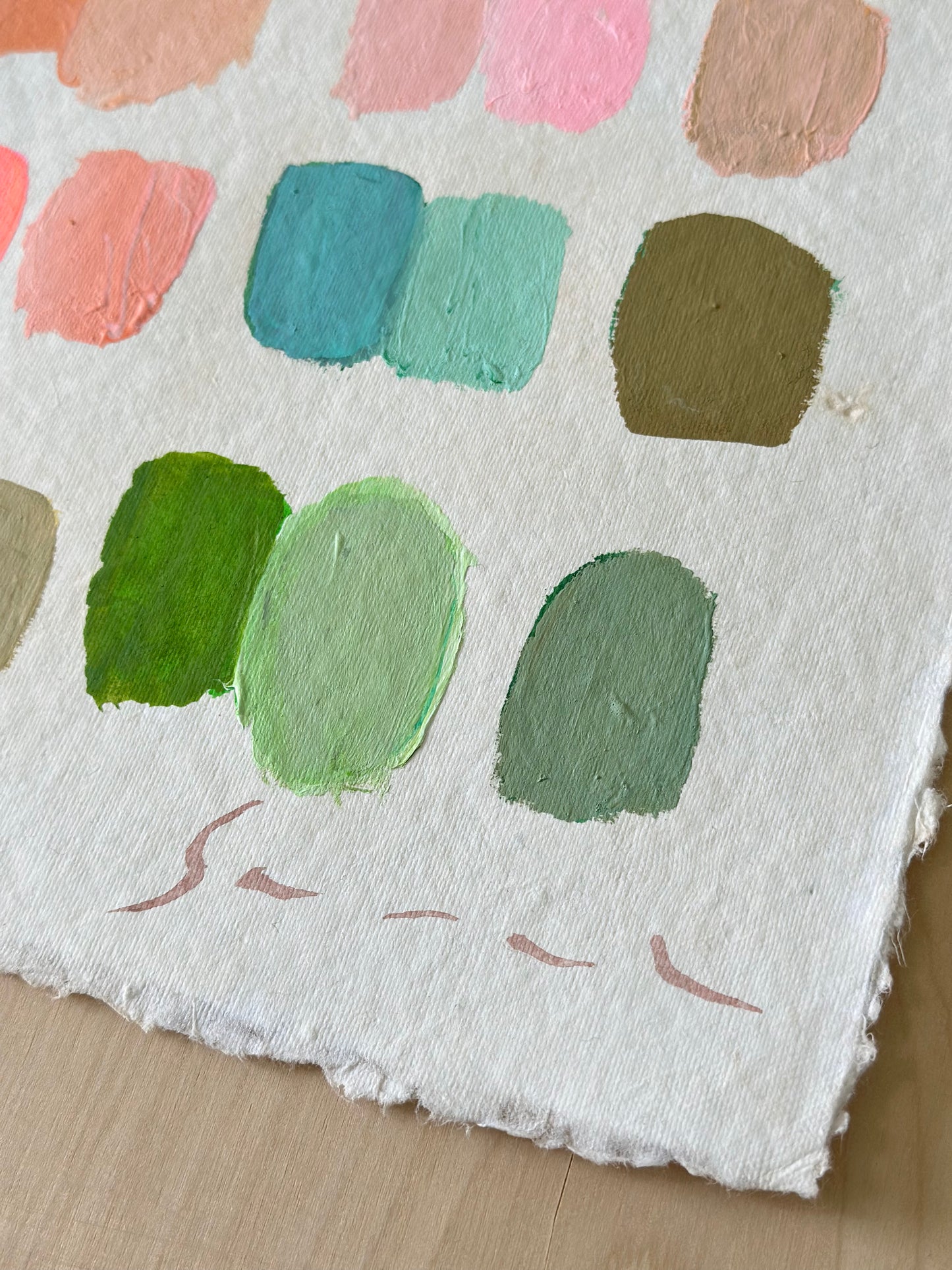 Paper Palette #3 - 9”x11”