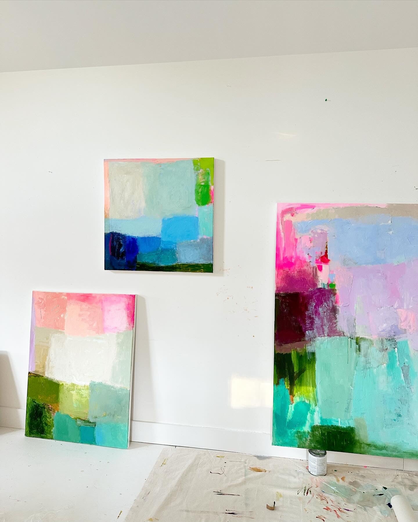 Color Fields #3 - 30” x 30” Unframed