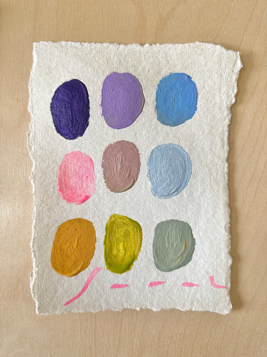 Mini Palette #8 - 5”x7”