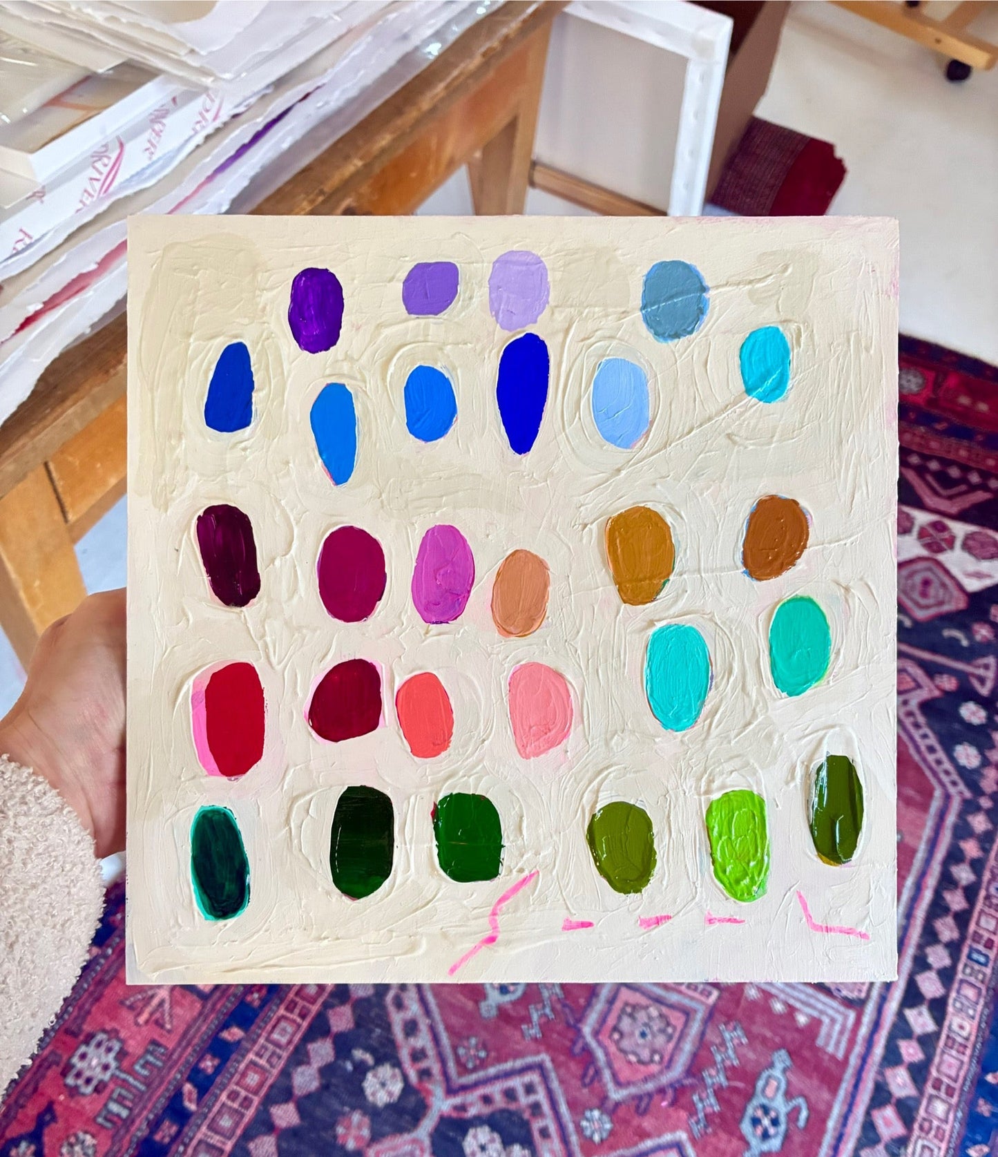 #4 - 11" x 11” Unframed