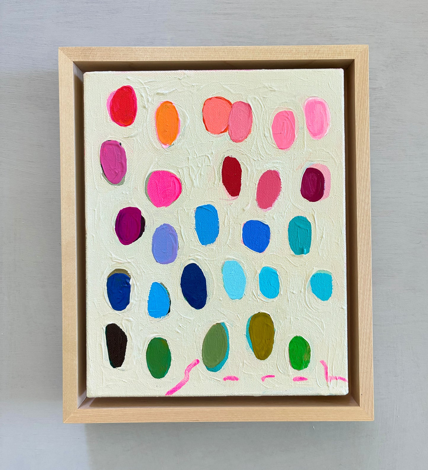 9.5" x 11.5" Framed - #7
