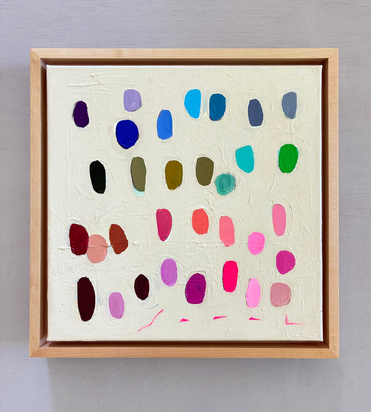 13.5" x 13.5” Framed - #5