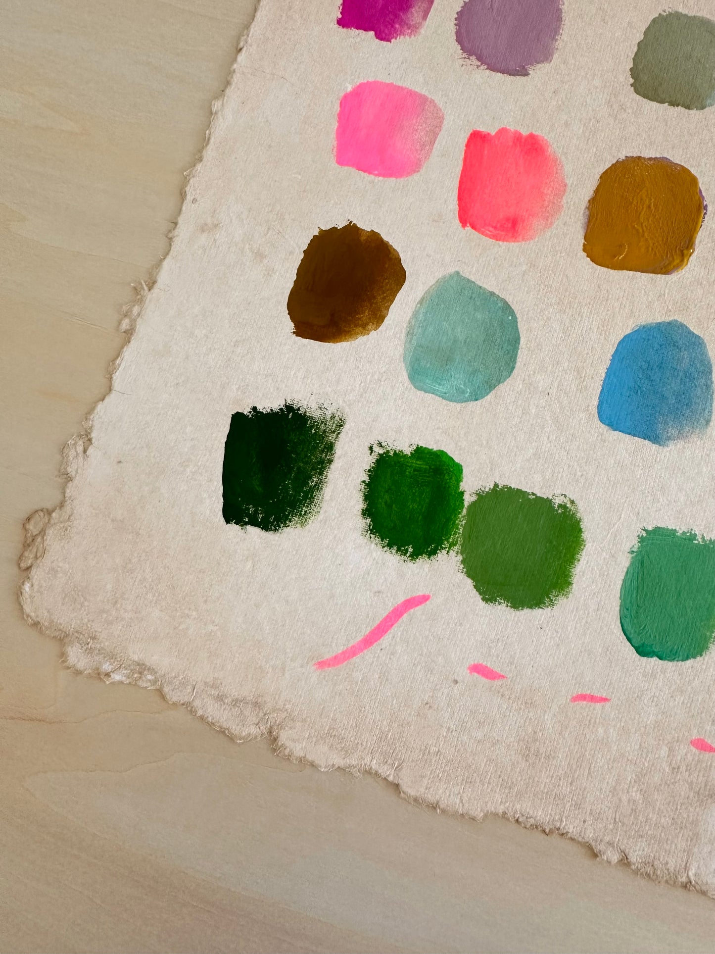 Paper Palette #18 - 9”x12”