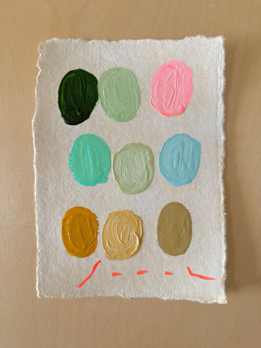 Mini Palette #5 - 5”x7”