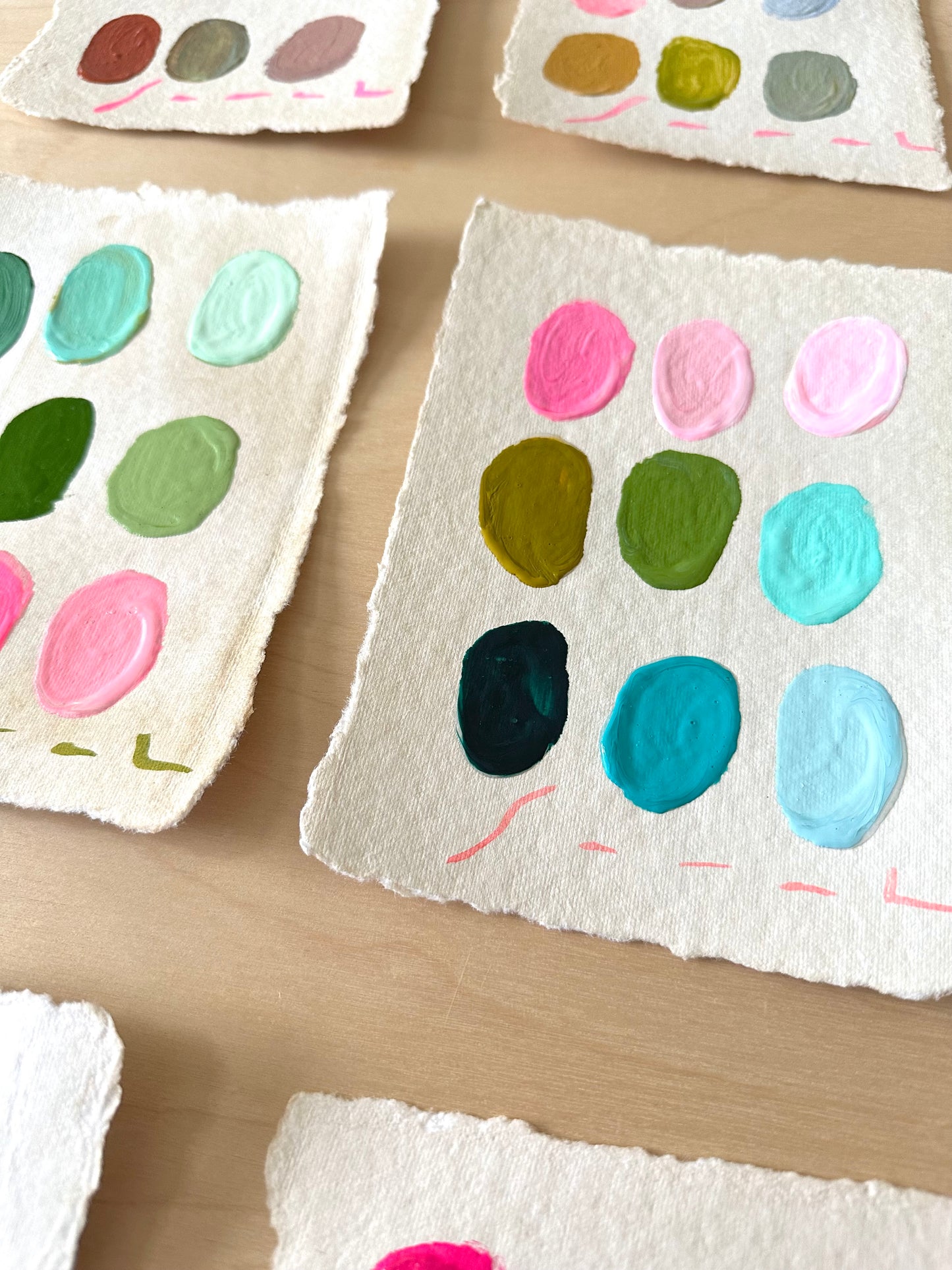 Mini Palette #10 - 5”x7”