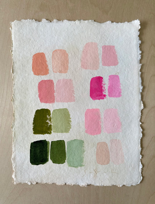 Paper Palette #6 - 9”x11”