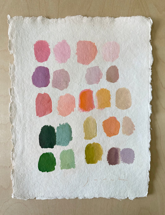 Paper Palette #5 - 9”x11”