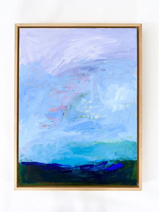 Blue Horizon - 19.5” x 25.5” Framed