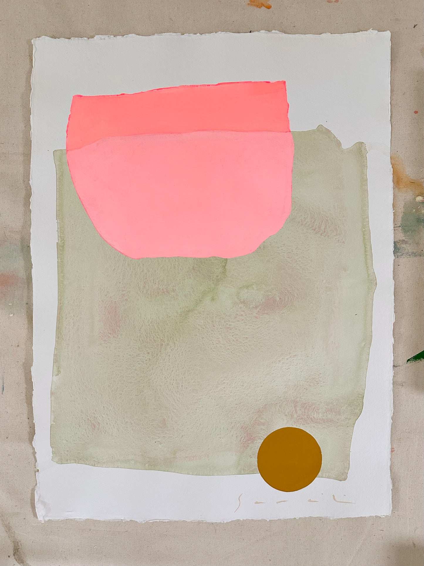 Colorblock #113 - 22”x30”