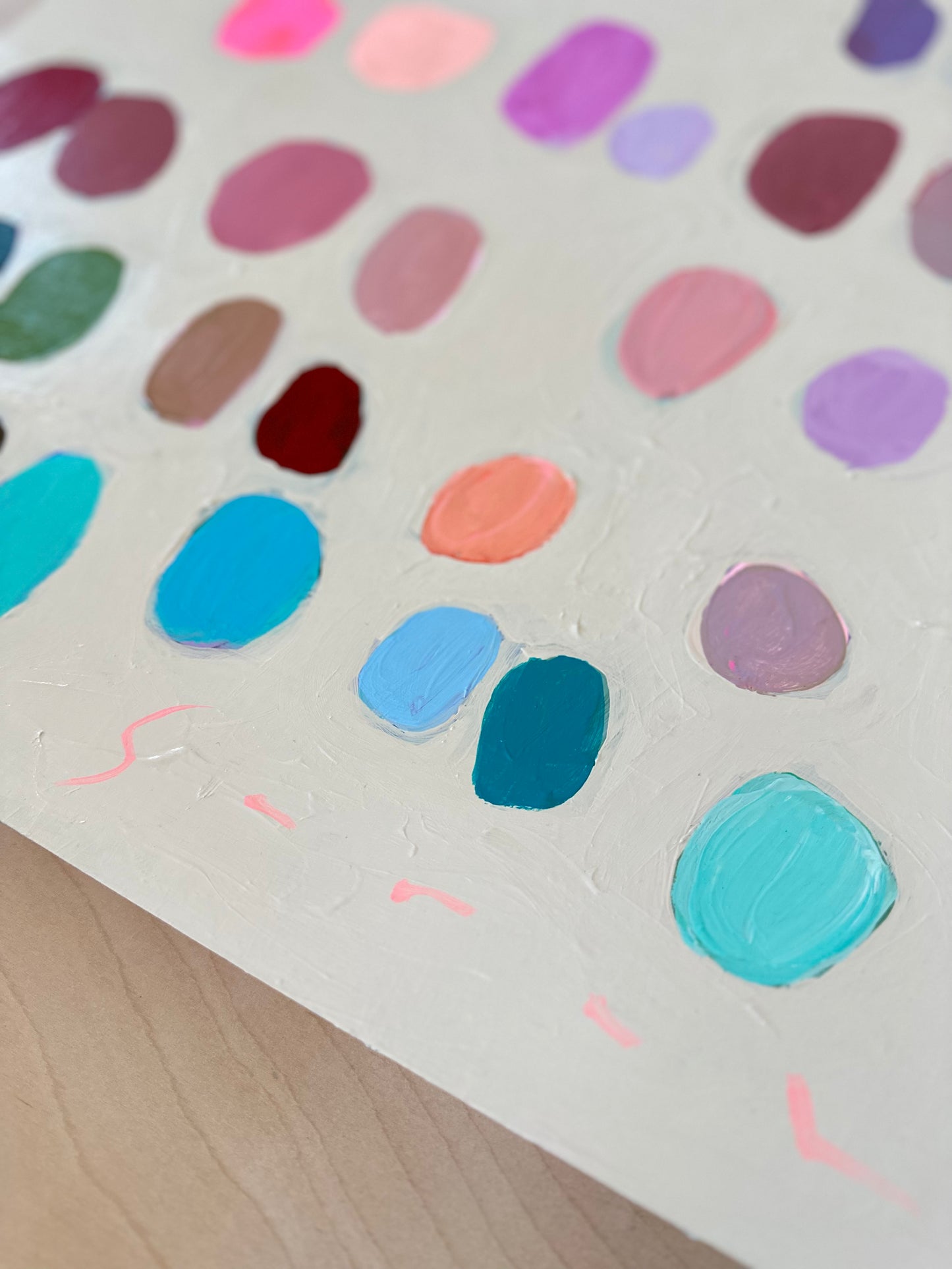 Palette #22 - 16” x 20” Unframed