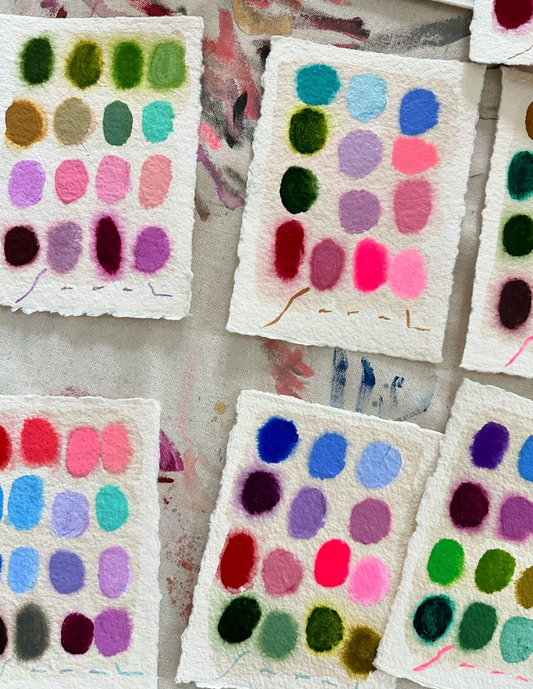 Mini Palette Paintings #9 & #12 Via Instagram Sale