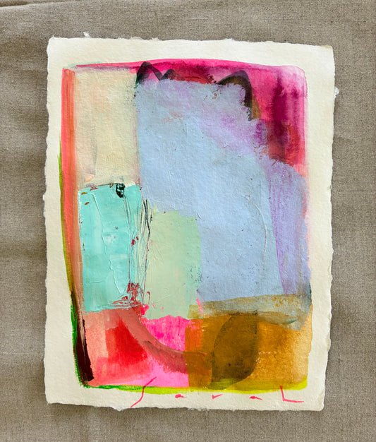 Custom Listing for Lisa 8” x 11” on Handmade Paper